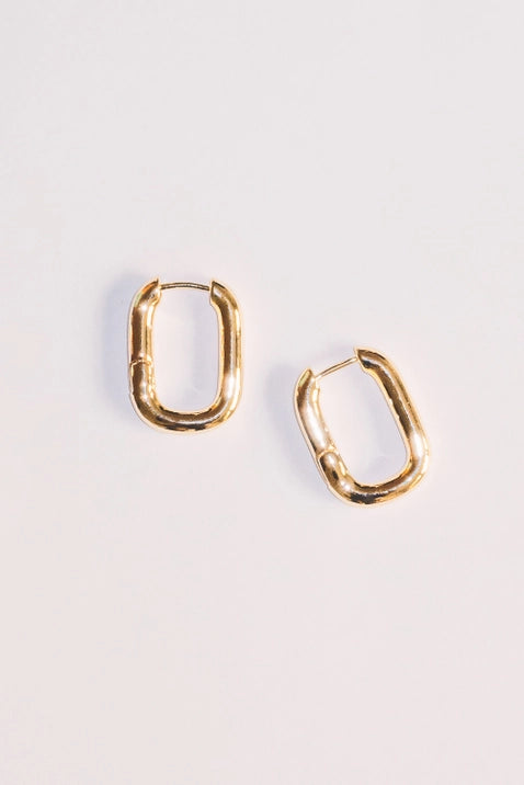 Addie Gold Huggie Hoop Earrings