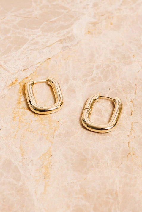 Addie Gold Huggie Hoop Earrings