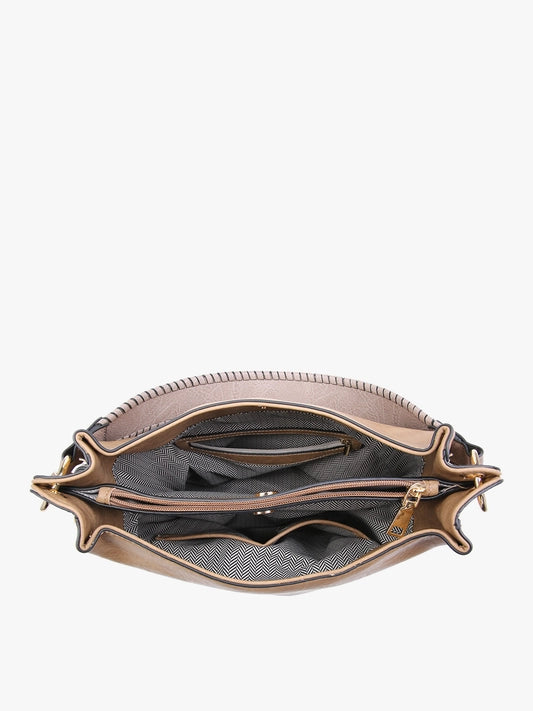 Amber Tassle Hobo Bag