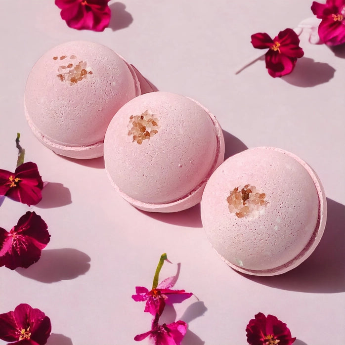 Cherry Blossom & Himalayan Salt Bath Bomb