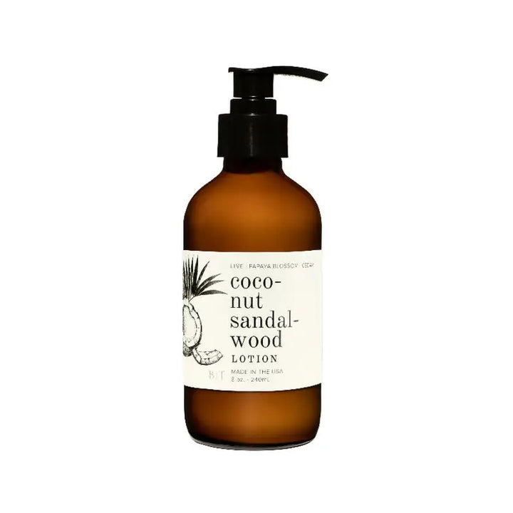 Coconut-Sandalwood Lotion - 8 oz.