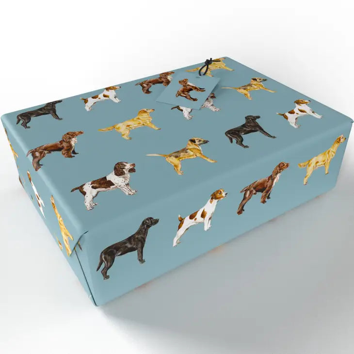 Dog Breeds Wrapping Paper