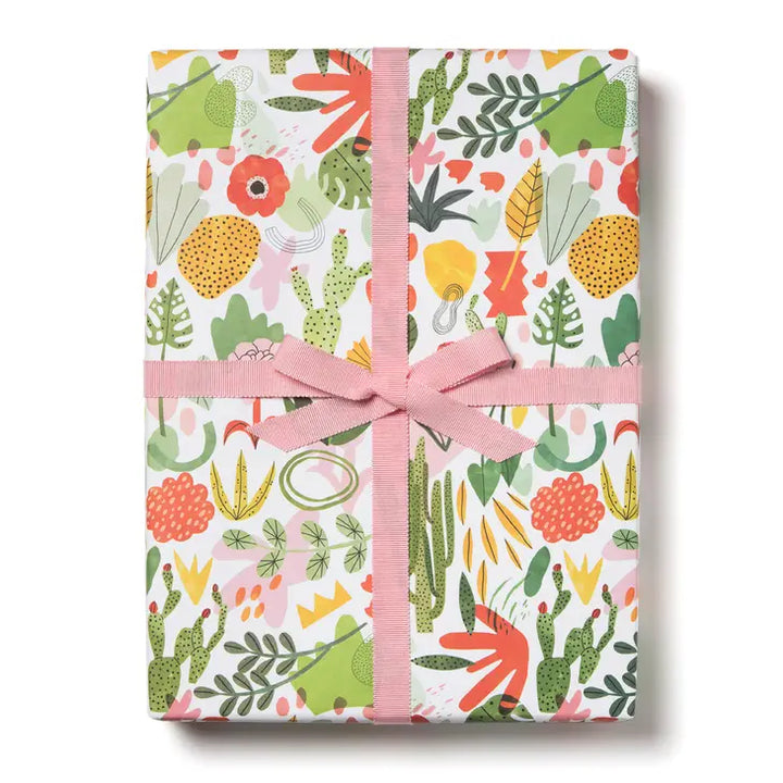 Succulent Garden Gift Wrapping