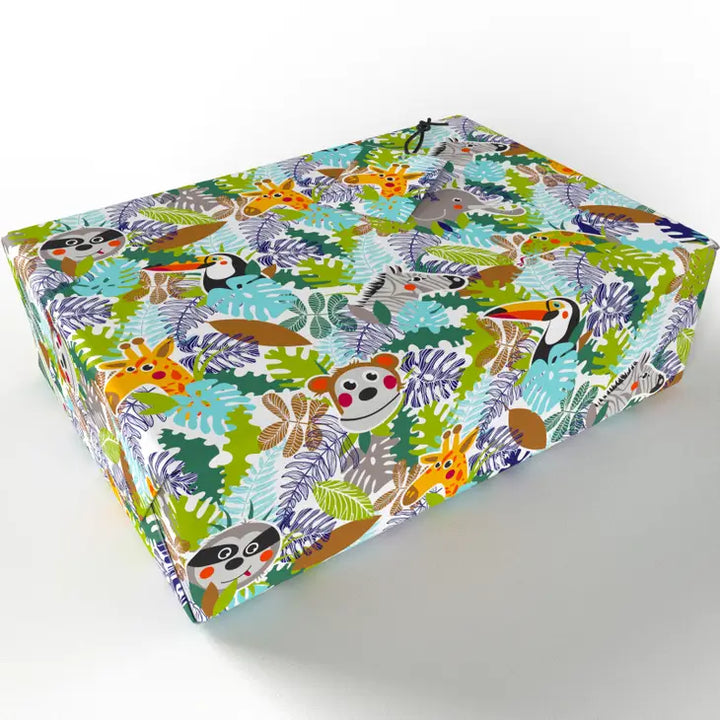 Jungle Animals Wrapping Paper