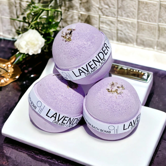 Dreamy and Calm Lavender Bath Bomb