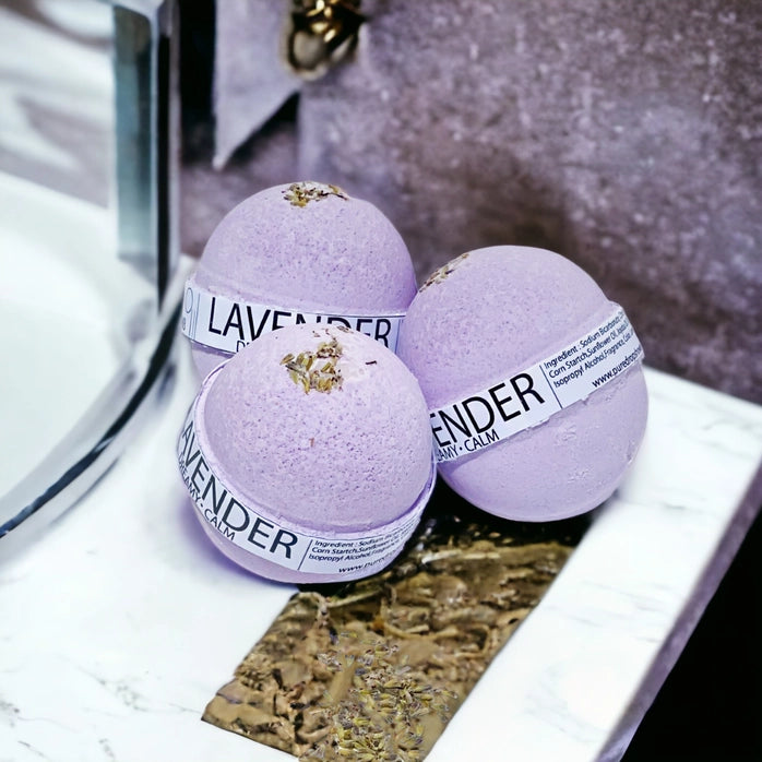 Dreamy and Calm Lavender Bath Bomb