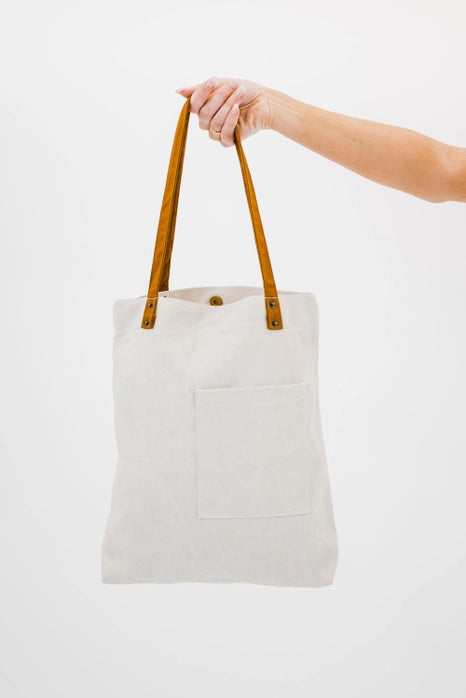 Mila Canvas Farmer Market/Shopping Tote