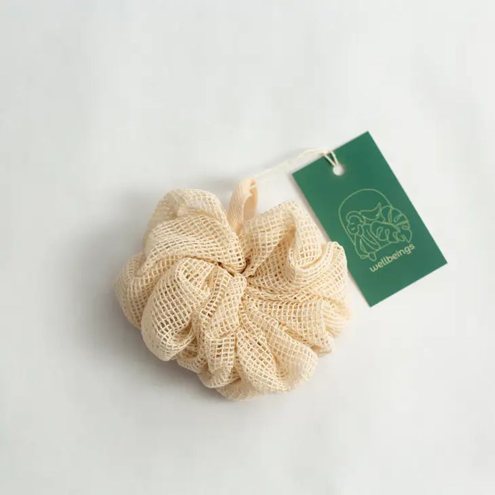 Shower Pouf Organic Cotton