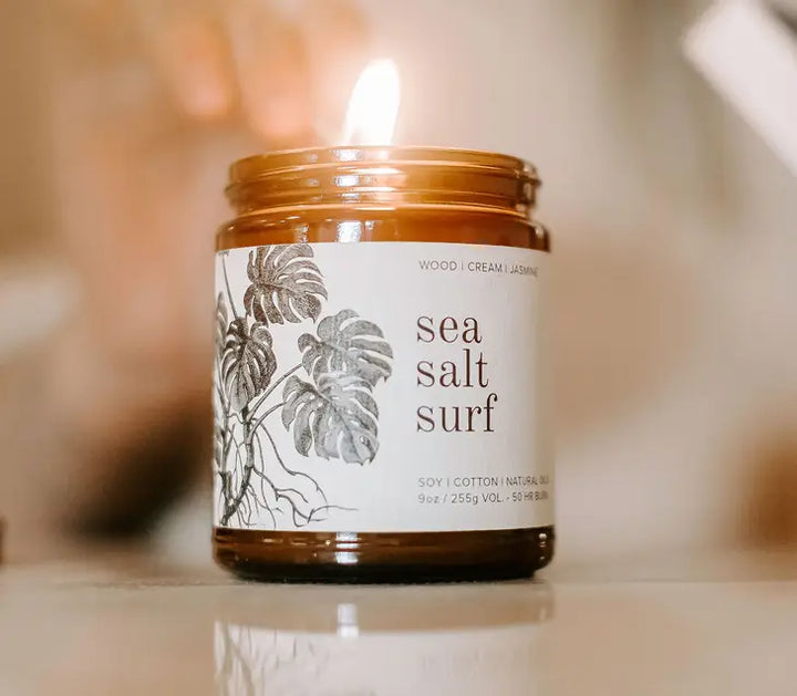 Sea Salt Surf Soy Candle- 9 oz