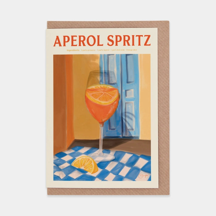 Aperol Spritz Greeting Card