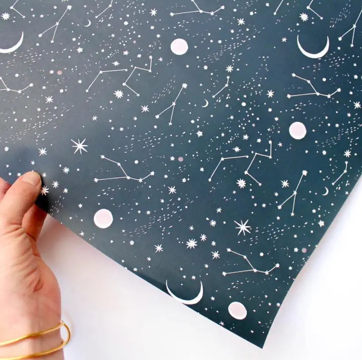 Moon & Stars Gift Wrapping