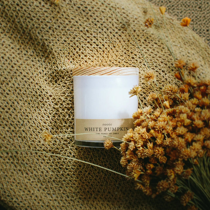 Apothecary Collection-White Pumpkin Spice-Soy candle