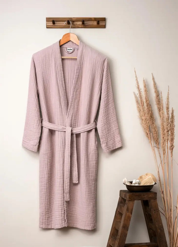 Spa Robe Gauze Cotton Extra Soft