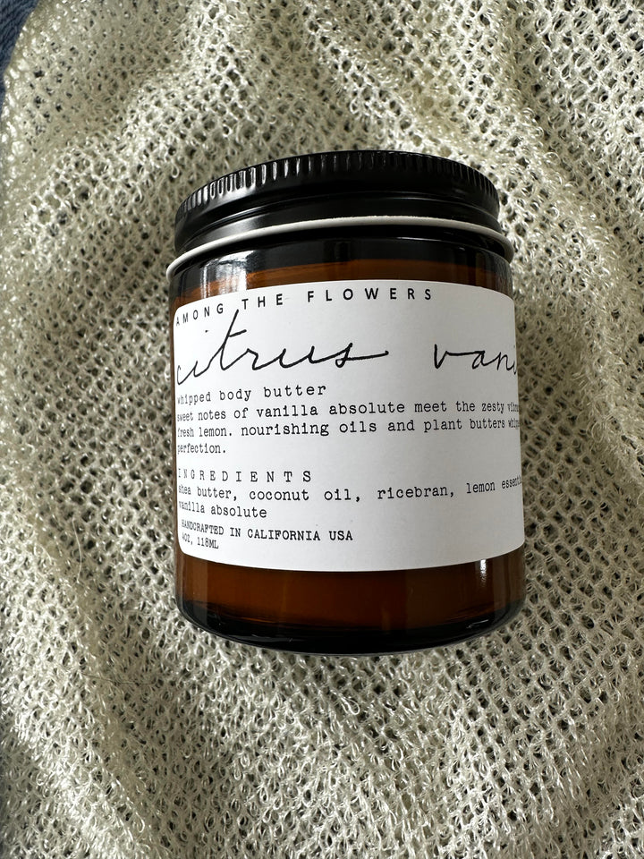 Citrus Vanilla Whipped Body Butter