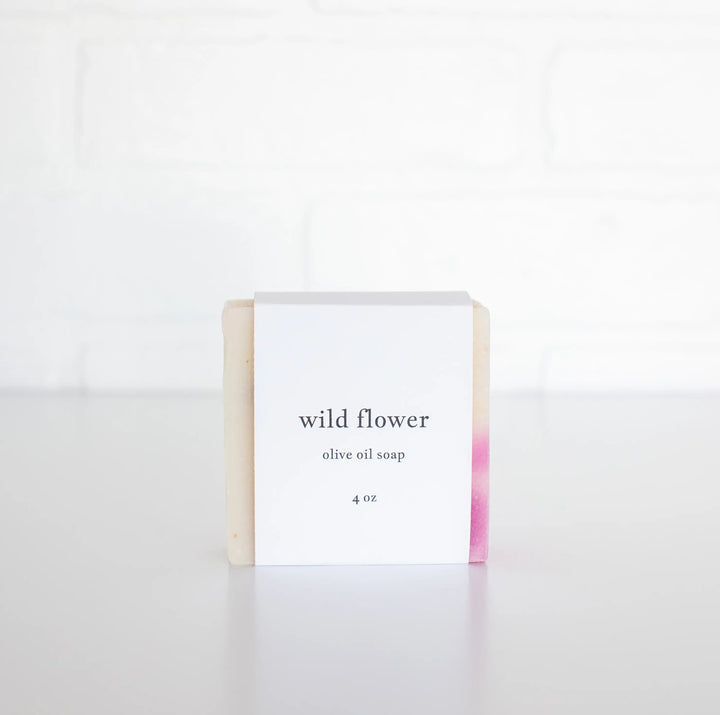 Wild Flower Olive Oil Soap